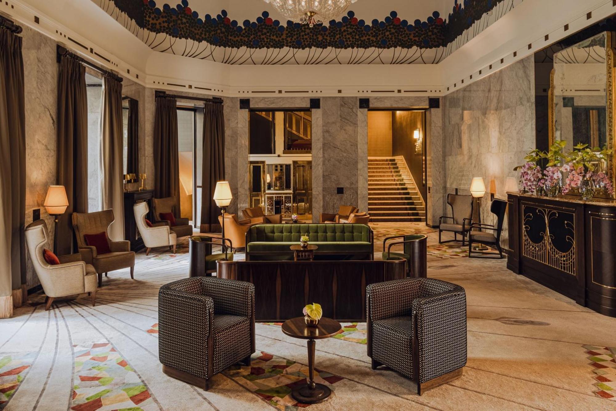 فندق لو ميريديان بريستول وارسو المظهر الخارجي الصورة The lobby